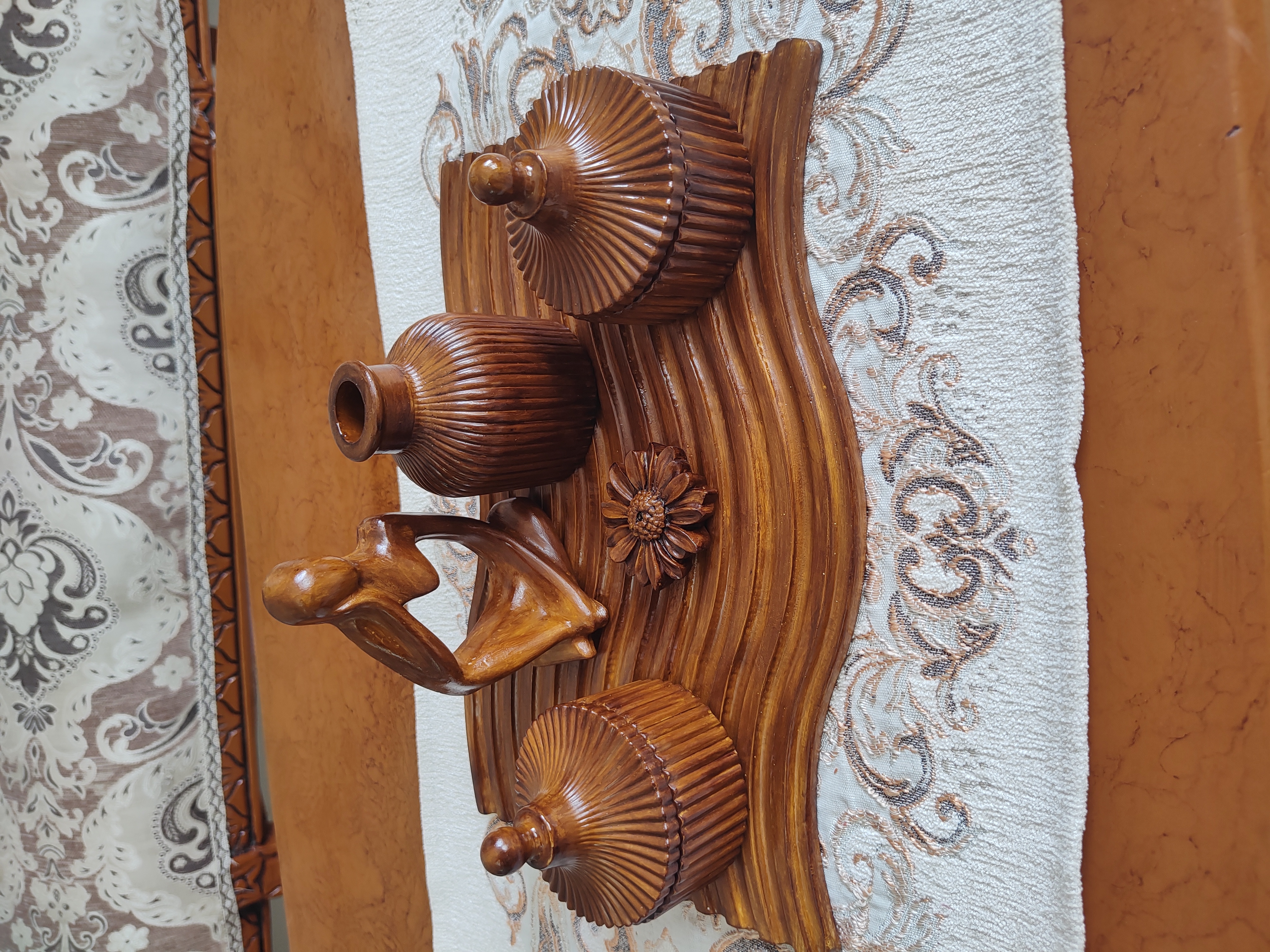 سینی موج دار سنگ مصنوعی در رنگ دلخواه
