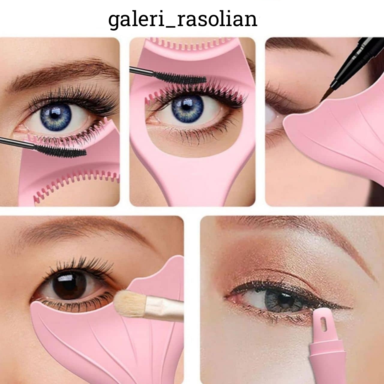 شابلون خط چشم سیلیکونی